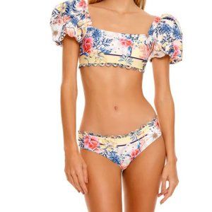 NWT Agua Bendita Zoe Ross Reversible Bikini Bottom SIZE M XL